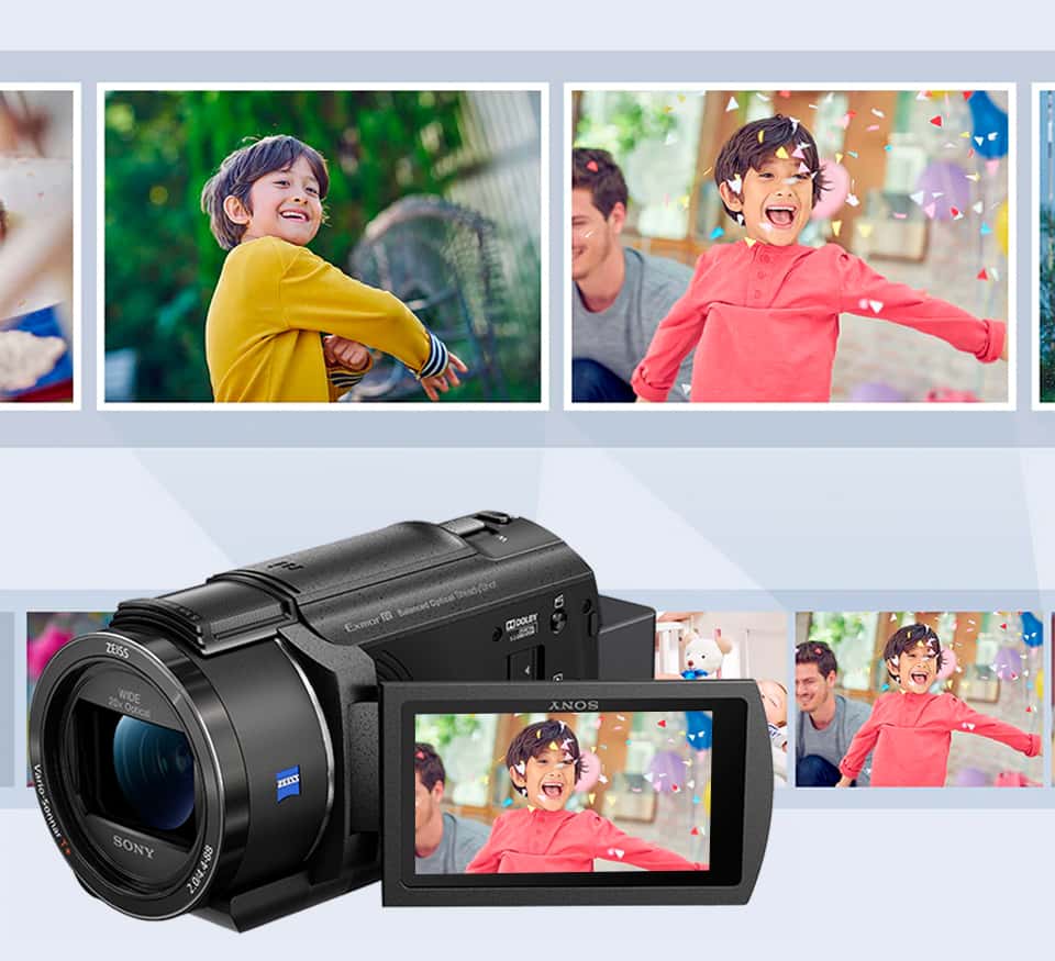 Exmor R™ CMOS sensörlü FDR-AX43 Handycam | Sony Turkey