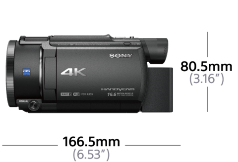 AX53 Exmor R® CMOS sensörlü 4K Handycam® | FDR-AX53 | Sony Turkey