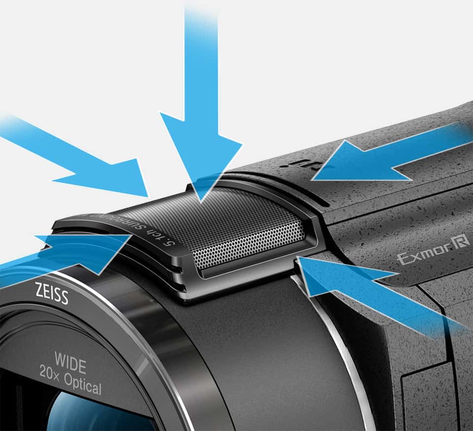 Exmor R™ CMOS sensörlü 4K Handycam® | FDR-AX43A | Sony Turkey