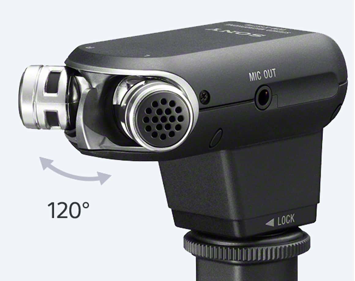 XYST1M Çoklu Arayüz Yuvası için Stereo Mikrofon | ECM-XYST1M